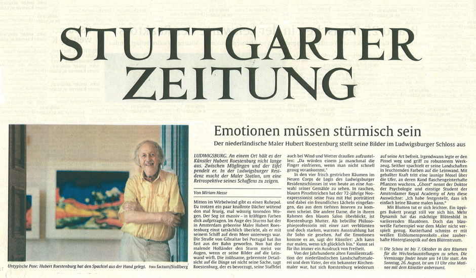 press review stuttgarter zeitung